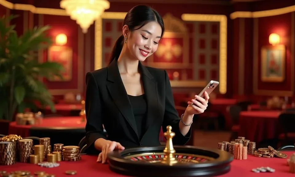 Mobile casino lobby